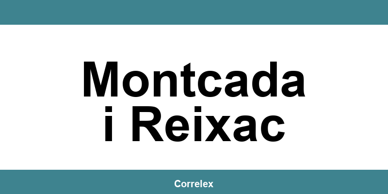 Número de teléfono sin coste de Correos Express en Montcada i Reixac