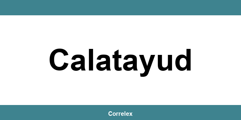 Número de teléfono sin coste de Correos Express en Calatayud