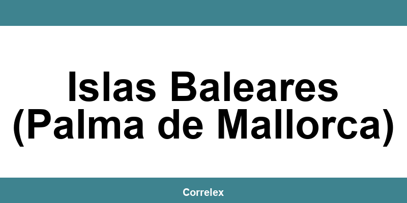 Número de teléfono sin coste de Correos Express en Islas Baleares (Palma de Mallorca)