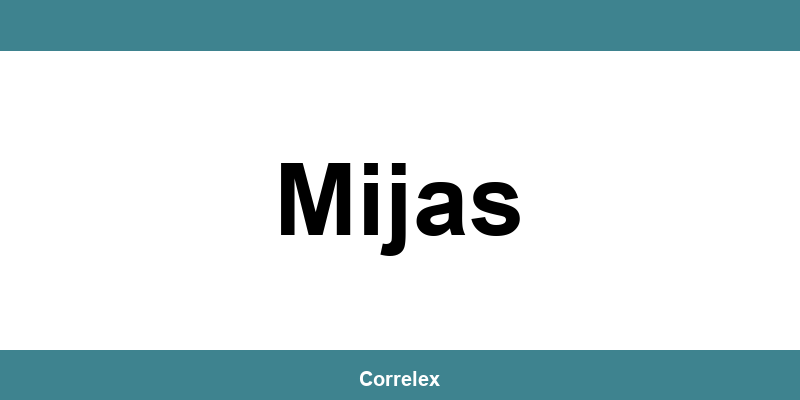 Número de teléfono sin coste de Correos Express en Mijas