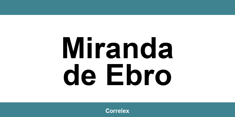 Número de teléfono sin coste de Correos Express en Miranda de Ebro