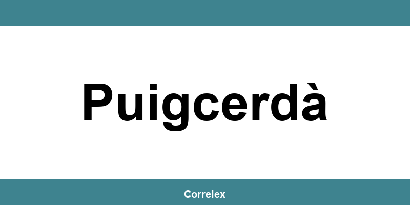 Número de teléfono sin coste de Correos Express en Puigcerdà