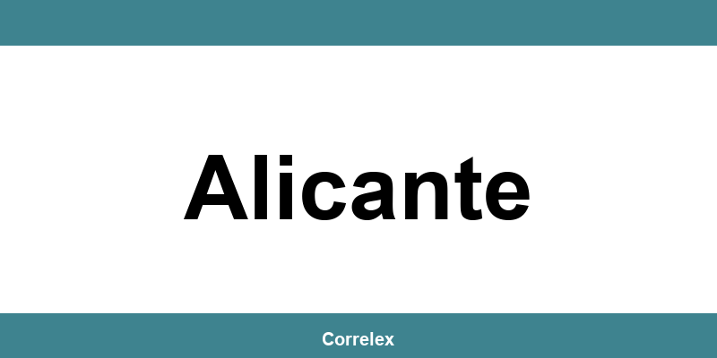Número de teléfono sin coste de Correos Express en Alicante