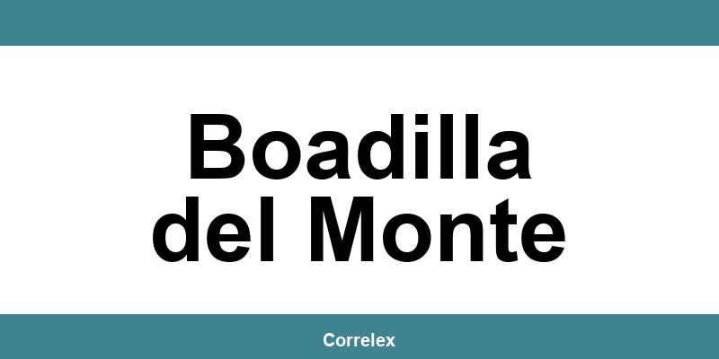 Número de teléfono sin coste de Correos Express en Boadilla del Monte
