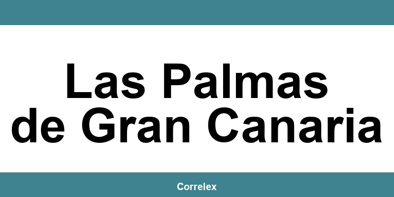 Número de teléfono sin coste de Correos Express en Las Palmas de Gran Canaria