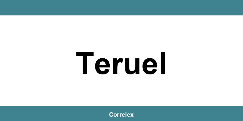 Número de teléfono sin coste de Correos Express en Teruel